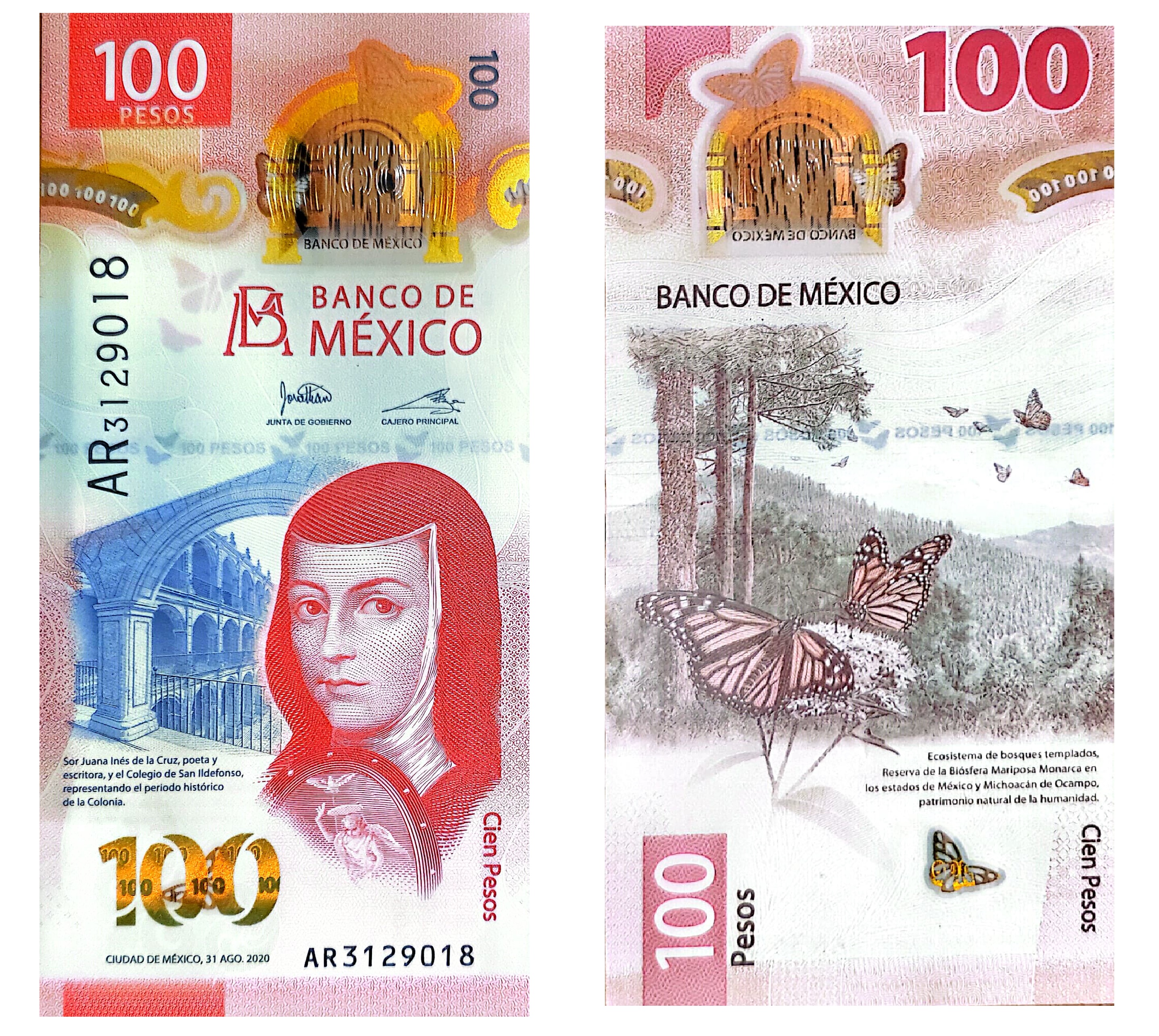 Mexico #W134  100 Pesos